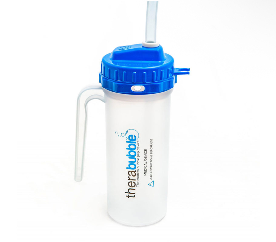 Therabubble respiratory care device